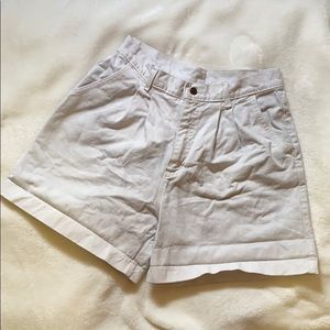White Vintage Shorts